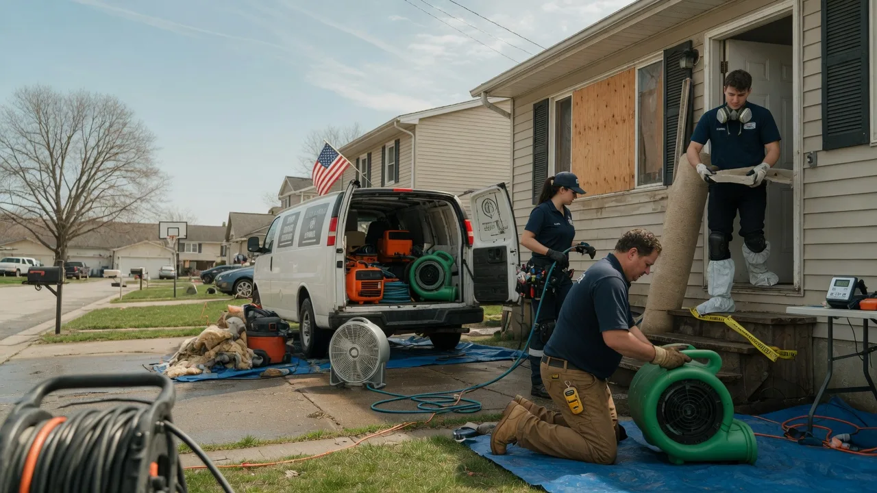 Water Damage Restoration in Aurora, WV near me